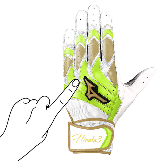 【2025モデル】ミズノプロ バッティンググローブ オーダー 両手用 モーションアークUF オーダー手袋 別注 受注生産 バッティング手袋 バッティンググラブ 新型 打者用手袋 刺繍無料 大人 一般 mizuno pro