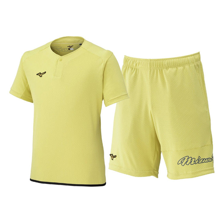 【2026モデル】ミズノプロ ウェア 野球 半袖 KUGEKI RAPID ビートアップ Tシャツ ハーフパンツ 上下セット メンズ ユニセックス 12JCDX30 12JDDP80 夏物 春物 スポーツウェア トレーニングウェア ウォーミングアップ ランニング ジョギング ウエア mizuno pro 大きいサイズあ