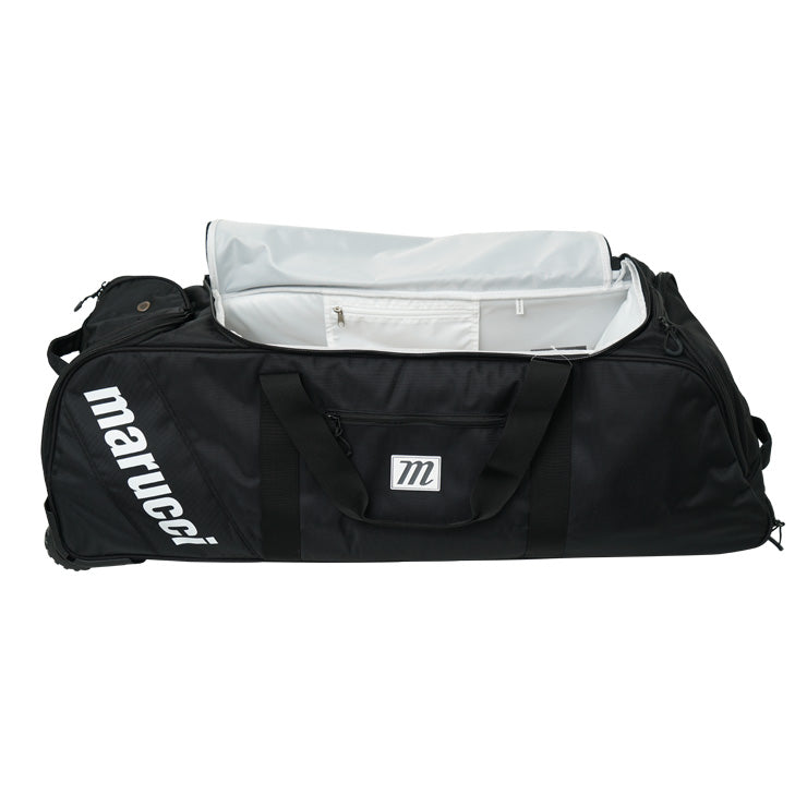 【2026モデル】マルーチ 野球 ローラー付き ダッフルバッグ ローラーバッグ キャスターバッグ STOCKADE WHEELED DUFFEL MBSTCKWB マルチ 大容量 ベースボールバッグ 野球バッグ 遠征バッグ スポーツバッグ 大人 一般 バッグ かばん カバン バック marucci