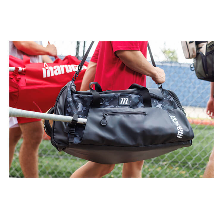 【2024モデル】マルーチ marucci 野球 ダッフルバッグ PRO UTILITY DUFFEL BAG バットホルダー付き 肩掛け可能 MB3PUDB 肩掛け ベースボールバッグ 野球バッグ スポーツバッグ 大人 一般 バッグ かばん カバン バック マルッチ あす楽