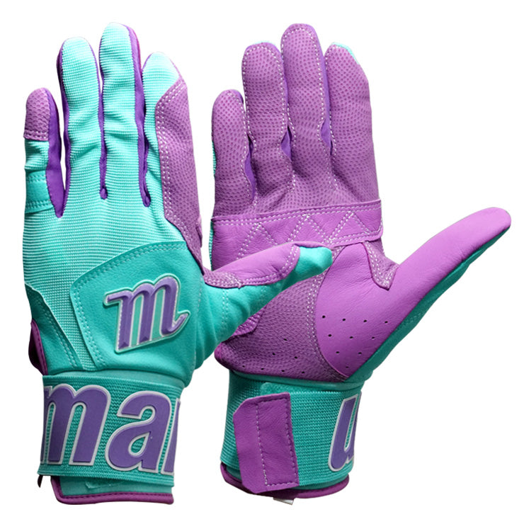 【2026モデル】マルーチ marucci バッティンググローブ サポーター一体型 両手用 天然皮革 一般用 BLACKSMITH FULL WRAP MBG2BKSMFW マルチ カラー バッティング手袋 バッティンググラブ 打者用手袋 大人 一般 草野球 練習 試合 ソフトボール