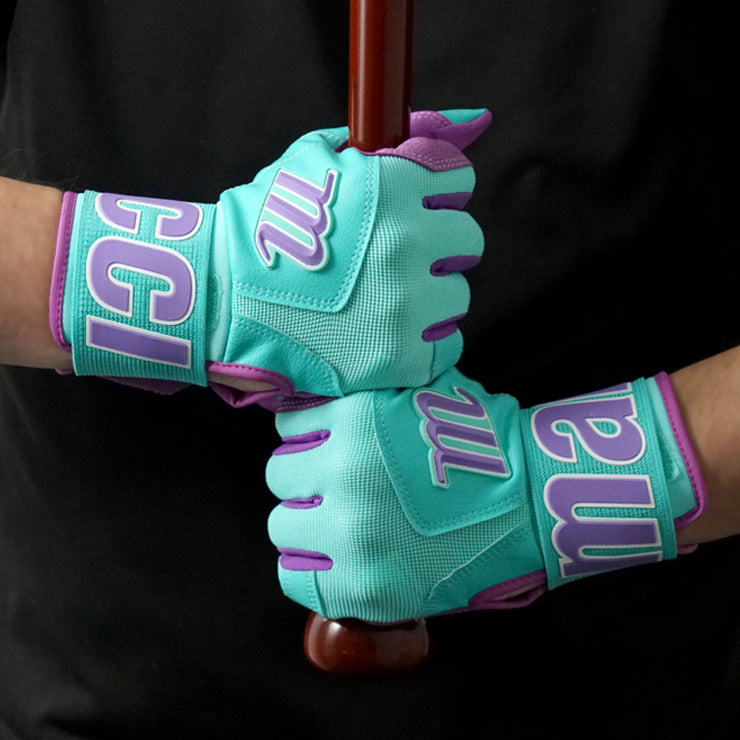 【2026モデル】マルーチ marucci バッティンググローブ サポーター一体型 両手用 天然皮革 一般用 BLACKSMITH FULL WRAP MBG2BKSMFW マルチ カラー バッティング手袋 バッティンググラブ 打者用手袋 大人 一般 草野球 練習 試合 ソフトボール