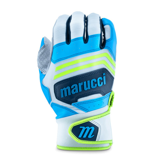 【2025モデル】マルーチ marucci バッティンググローブ FUZN PRO ファズン 両手用 天然皮革 一般用 MBGFZNP W/TL/NB マルチ カラー バッティング手袋 バッティンググラブ 打者用手袋 大人 一般 草野球 練習 試合 ソフトボール