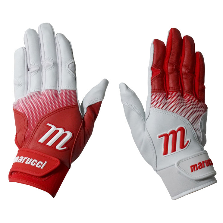 【2026モデル】マルーチ marucci バッティンググローブ PWR FADE パワー フェイド 両手用 天然皮革 一般用 MBGPWRF カラー バッティング手袋 バッティンググラブ 打者用手袋 大人 一般 草野球 練習 試合 ソフトボール マルチ