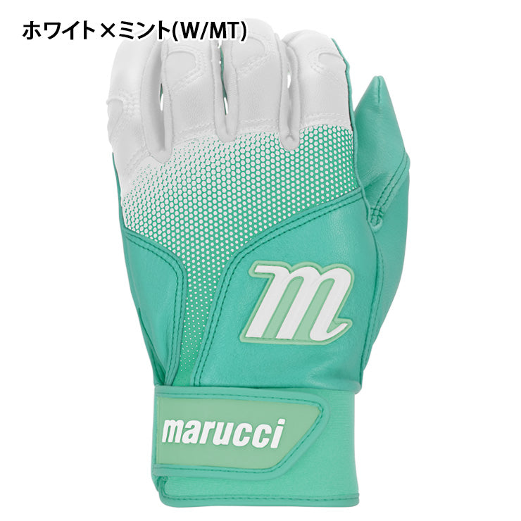 【2026モデル】マルーチ marucci バッティンググローブ PWR FADE パワー フェイド 両手用 天然皮革 一般用 MBGPWRF カラー バッティング手袋 バッティンググラブ 打者用手袋 大人 一般 草野球 練習 試合 ソフトボール マルチ