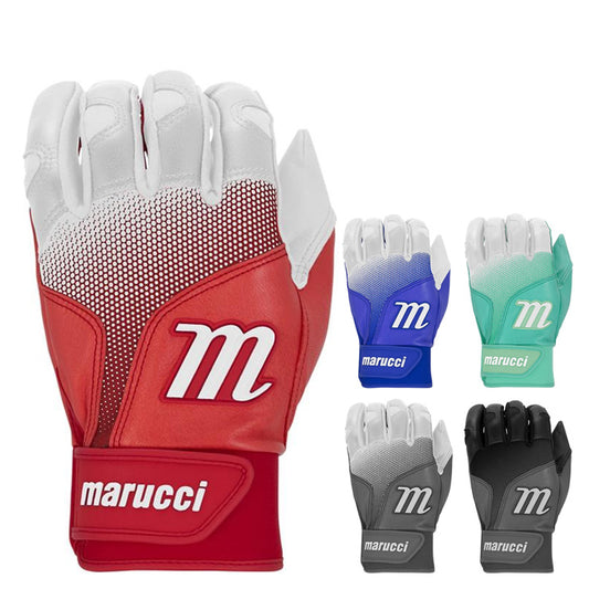 【2026モデル】マルーチ marucci バッティンググローブ PWR FADE パワー フェイド 両手用 天然皮革 一般用 MBGPWRF カラー バッティング手袋 バッティンググラブ 打者用手袋 大人 一般 草野球 練習 試合 ソフトボール マルチ