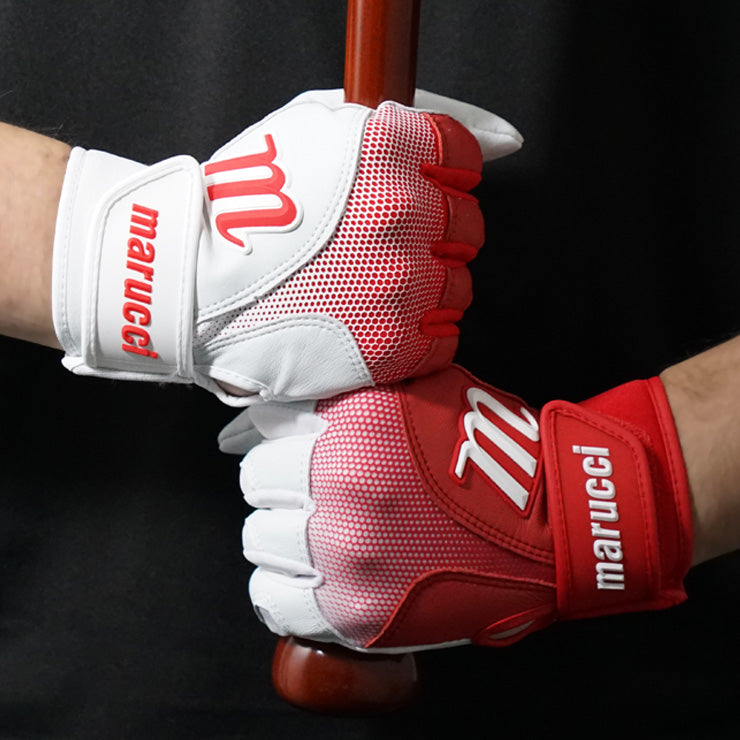 【2026モデル】マルーチ marucci ジュニア用 バッティンググローブ PWR FADE パワー フェイド 両手用 天然皮革 少年野球 MBGPWRFY こども 子ども キッズ 小学生 リトルリーグ ソフトボール 学童野球 カラー バッティング手袋 バッティンググラブ 打者用手袋 マルチ