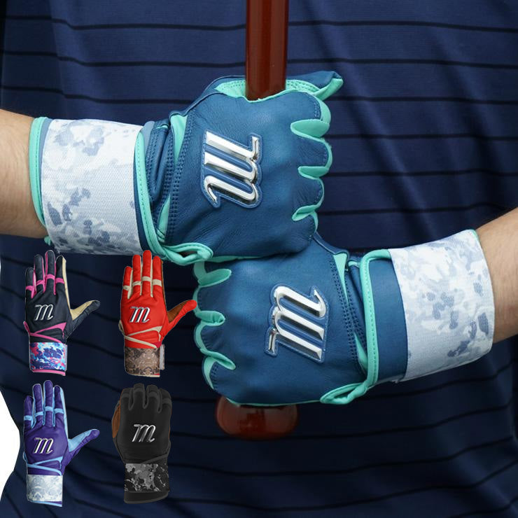【日本未発売】マルーチ marucci バッティンググローブ REMX 両手用 天然皮革 一般用 MBRMX マルチ カラー バッティング手袋 バッティンググラブ 打者用手袋 大人 一般 草野球 練習 試合 ソフトボール