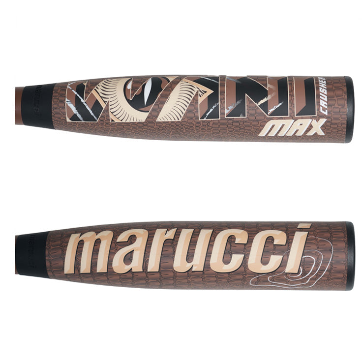 マルーチ marucci 一般軟式 ワニクラッシャー マックス 茶ワニ バット