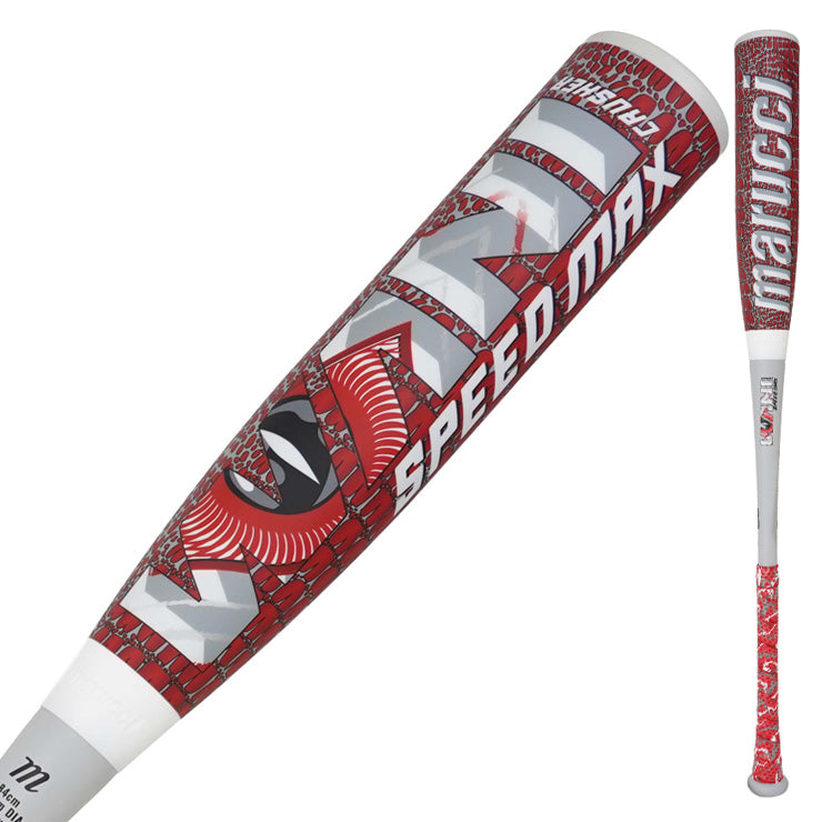 【予約販売】2026モデル マルーチ 一般軟式 ワニクラッシャー スピードマックス バット ミドルバランス 新赤ワニ 83cm 700g 84cm 710g 大人 marucci MJJSBBWCSM WANI CRUSHER SPEED MAX ウレタンバット FRP製バット JSBBマーク 軟式野球 草野球 試合 マルチ