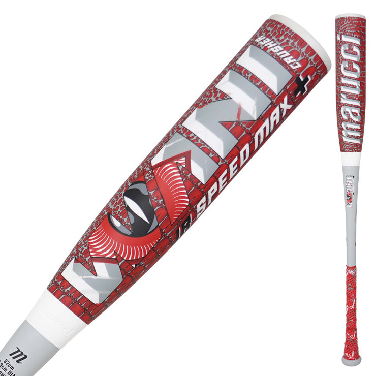 【2026モデル】マルーチ marucci 少年軟式 ワニクラッシャースピードマックス ジュニアプラス バット ミドルバランス 新赤ワニ 82cm 700g 少年野球 MJJSBBWCSMJP WANI CRUSHER SPEED MAX JR PLUS ウレタン こども 子ども キッズ 学童野球 軟式野球 マルチ