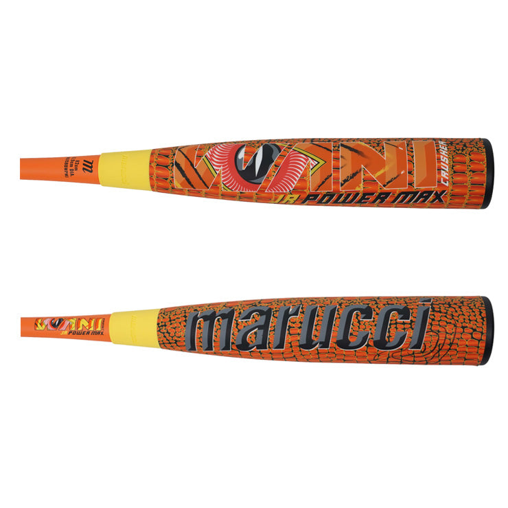 【予約販売】2026モデル マルーチ marucci 少年軟式 ワニクラッシャーパワーマックス ジュニア バット トップバランス オレンジ 78cm 590g 80cm 600g 82cm 610g 少年野球 MJJSBBWPMJ WANI CRUSHER POWER MAX JR ウレタン こども 子ども キッズ 学童野球 軟式野球 マルチ