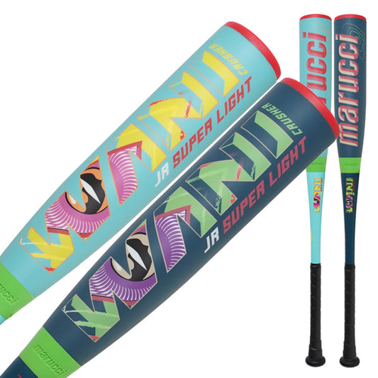 【2025モデル】マルーチ marucci 少年軟式 ワニクラッシャー ジュニア スーパーライト バット ミドルバランス 74cm 510g 76cm 520g 78cm 530g 少年野球 MJJSBBWSL1 MJJSBBWSL2 軽い 低学年 中学年 ウレタン JSBBマーク 軟式野球 学童野球 こども 子ども キッズ 試合 マルチ