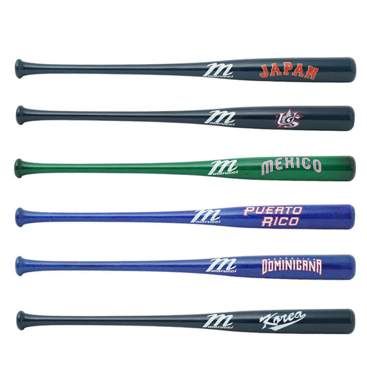 マルーチ 2026 WBC ワールド・ベースボール・クラシック ミニバット 日本代表 韓国代表 台湾代表 ドミニカ代表 アメリカ代表 メキシコ代表 プエルトリコ代表 MMLBWMP 記念グッズ marucci