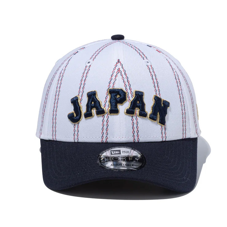 ニューエラ NEW ERA WBC 侍ジャパン JAPANロゴ 9FORTY MUSO STRIPE 940 World Baseball Classic 14958112 日本代表 大人 一般 メンズ レディース ユニセックス 野球帽 帽子 スポーツキャップ ベースボールキャップ ぼうし