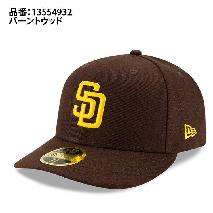 ニューエラ NEW ERA サンディエゴ・パドレス キャップ LP 59FIFTY MLBオンフィールド 13554932 メンズ レディース  ユニセックス メジャーリーグ 野球帽 帽子 スポーツキャップ ベースボールキャップ ぼうし あす楽