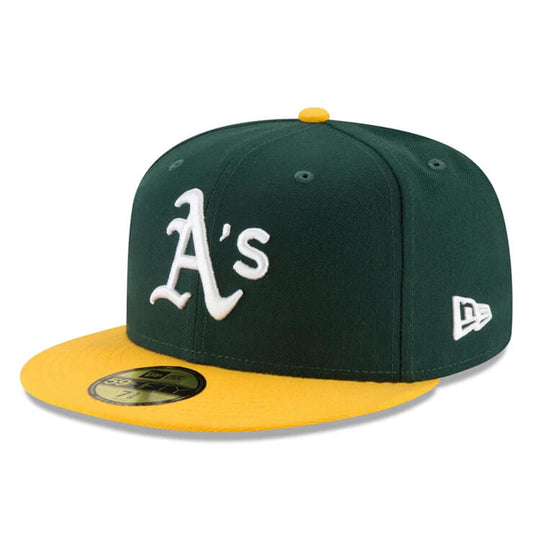ニューエラ NEW ERA オークランド・アスレチックス キャップ 59FIFTY MLBオンフィールド 13554985 メンズ レディース ユニセックス メジャーリーグ 野球帽 帽子 スポーツキャップ ベースボールキャップ ぼうし あす楽