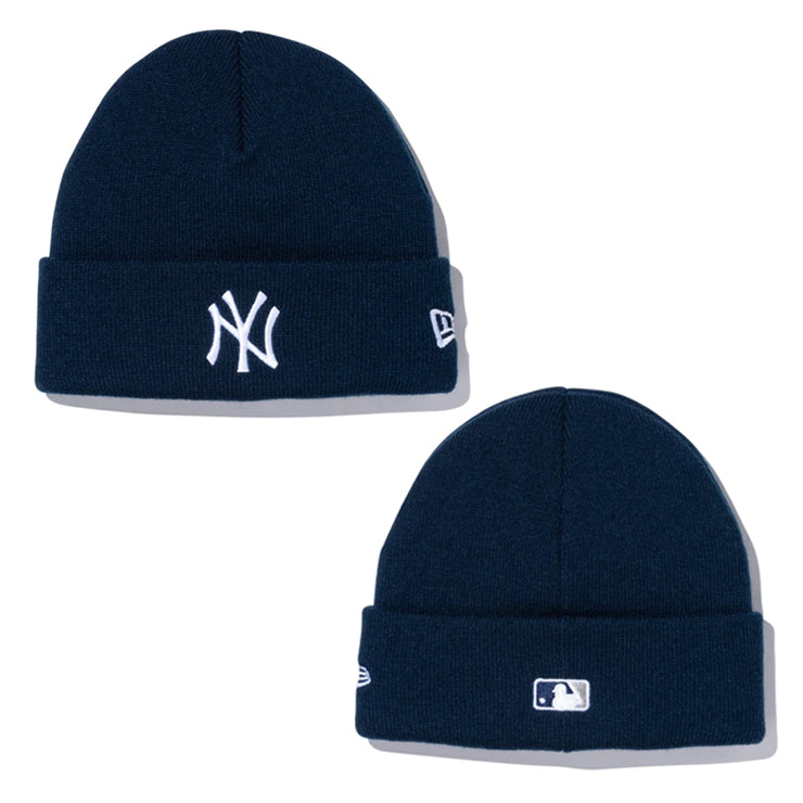 ニューエラ NEW ERA キッズ用 ニット帽 ビーニー Kid’s ベーシック カフニット パドレス アスレチックス ヤンキース メッツ MLB  メジャーリーグ ジュニア 少年 子ども こども 子供 小学生 キッズ 帽子 ぼうし