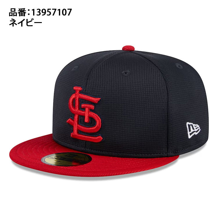 ニューエラ NEW ERA セントルイス・カージナルス キャップ 24 Batting Practice 59FIFTY MLBオンフィールド  13957107 メンズ レディース ユニセックス メジャーリーグ バッティングプラクティス キャンプ 野球帽 帽子 スポーツキャップ  ベースボールキャップ