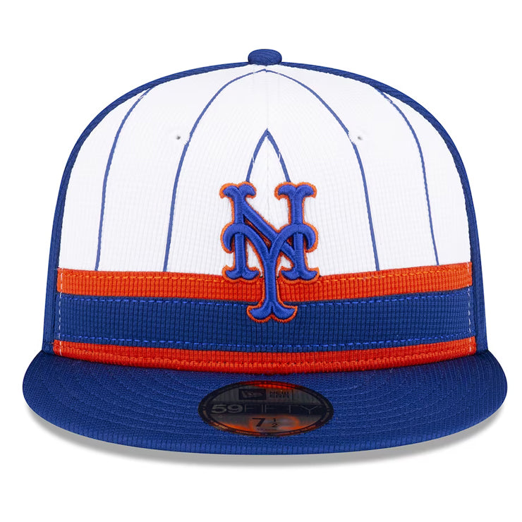 ニューエラ NEW ERA ニューヨーク・メッツ キャップ Batting Practice 59FIFTY MLBオンフィールド 13957115  メンズ レディース ユニセックス メジャーリーグ バッティングプラクティス キャンプ 野球帽 帽子 スポーツキャップ ベースボールキャップ ぼうし  