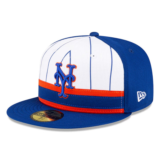 ニューエラ NEW ERA ニューヨーク・メッツ キャップ Batting Practice 59FIFTY MLBオンフィールド 13957115 メンズ レディース ユニセックス メジャーリーグ バッティングプラクティス キャンプ 野球帽 帽子 スポーツキャップ ベースボールキャップ ぼうし あす楽