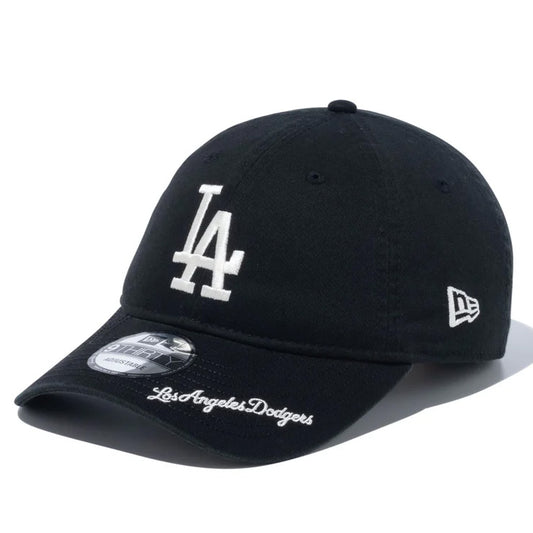 ニューエラ NEW ERA ロサンゼルス・ドジャース キャップ 9THIRTY 930 MLB Visor Logo メンズ レディース ユニセックス 14109772 MLB メジャーリーグ 野球帽 帽子 スポーツキャップ ベースボールキャップ ぼうし ブラック 黒 あす楽