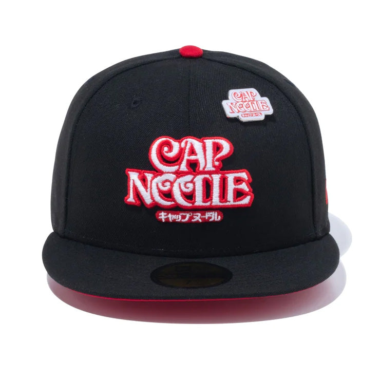 ニューエラ カップヌードル コラボ 限定 キャップ 59FIFTY 5950 CAP NOODLE メンズ レディース ユニセックス 14125314  CUP NOODLE 野球帽 帽子 スポーツキャップ ベースボールキャップ ぼうし あす楽