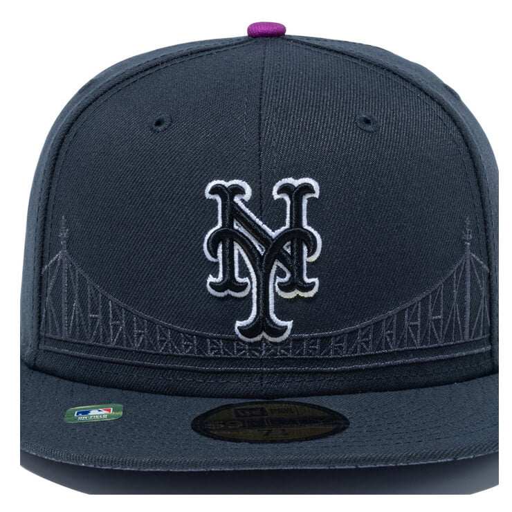 ニューエラ NEW ERA ニューヨーク・メッツ キャップ シティコネクト 59FIFTY 2024 MLB City Connect オンフィールド  14171514 メンズ レディース ユニセックス メジャーリーグ 野球帽 帽子 スポーツキャップ ベースボールキャップ ぼうし あす楽