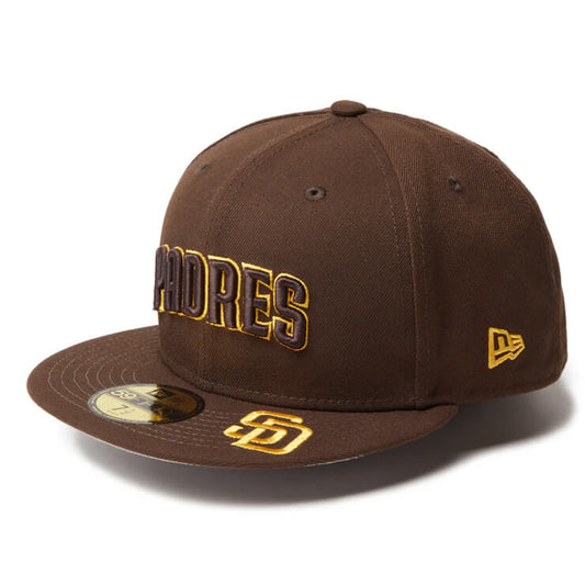 ニューエラ NEW ERA サンディエゴ・パドレス キャップ バイザーロゴ 59FIFTY MLB Visor Logo メンズ レディース ユニセックス 14307682 MLB メジャーリーグ 野球帽 帽子 スポーツキャップ ベースボールキャップ ぼうし