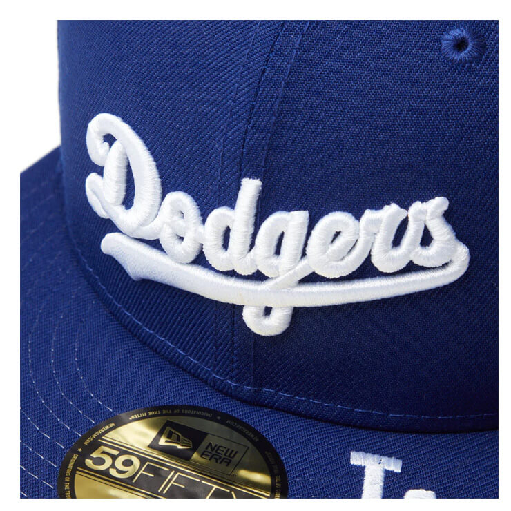 ニューエラ NEW ERA ロサンゼルス・ドジャース キャップ バイザーロゴ 59FIFTY MLB Visor Logo メンズ レディース ユニセックス 14307685 MLB メジャーリーグ 野球帽 帽子 スポーツキャップ ベースボールキャップ ぼうし