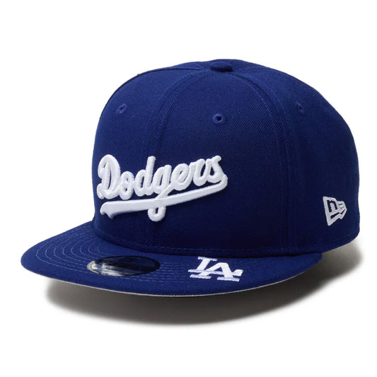 ニューエラ NEW ERA ジュニア用 ロサンゼルス・ドジャース キャップ バイザーロゴ サイズ調節可能 Youth 9FIFTY MLB Visor Logo 14325156 こども キッズ jr 子ども 子供 MLB メジャーリーグ 野球帽 帽子 スポーツキャップ ベースボールキャップ ぼうし