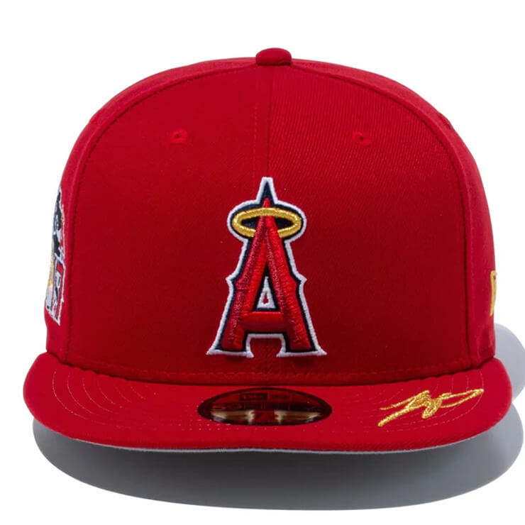 ニューエラ NEW ERA 大谷翔平 MVP＆ホームラン王獲得記念 キャップ ロサンゼルス・エンゼルス 59FIFTY 5950 大人 一般  14339795 平つば メンズ レディース ユニセックス メジャーリーグ 野球帽 帽子 スポーツキャップ ベースボールキャップ ぼうし 大谷 グッズ  あす楽