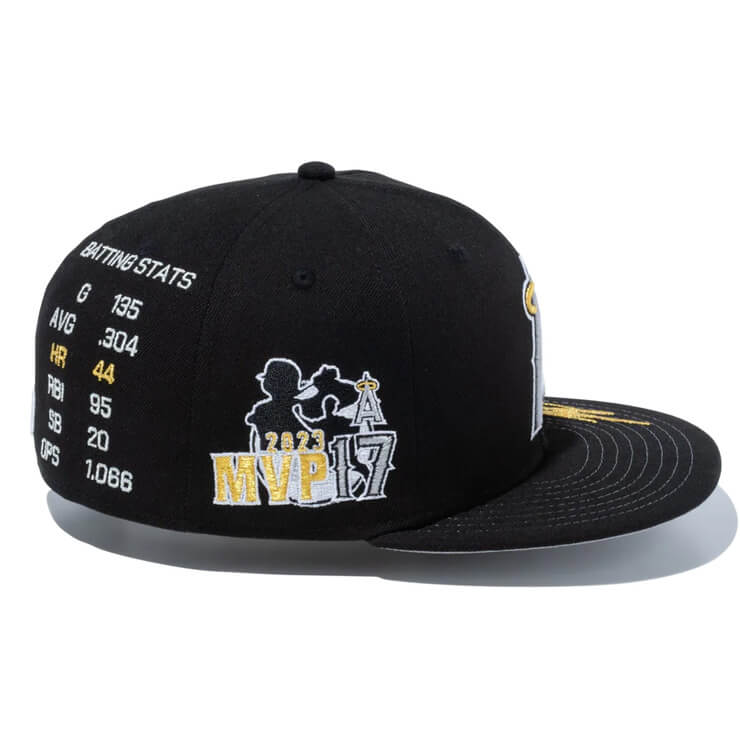 ニューエラ NEW ERA 大谷翔平 MVP＆ホームラン王獲得記念 キャップ ロサンゼルス・エンゼルス 59FIFTY 5950 大人 一般  14339796 平つば メンズ レディース ユニセックス メジャーリーグ 野球帽 帽子 スポーツキャップ ベースボールキャップ ぼうし 大谷 グッズ  あす楽