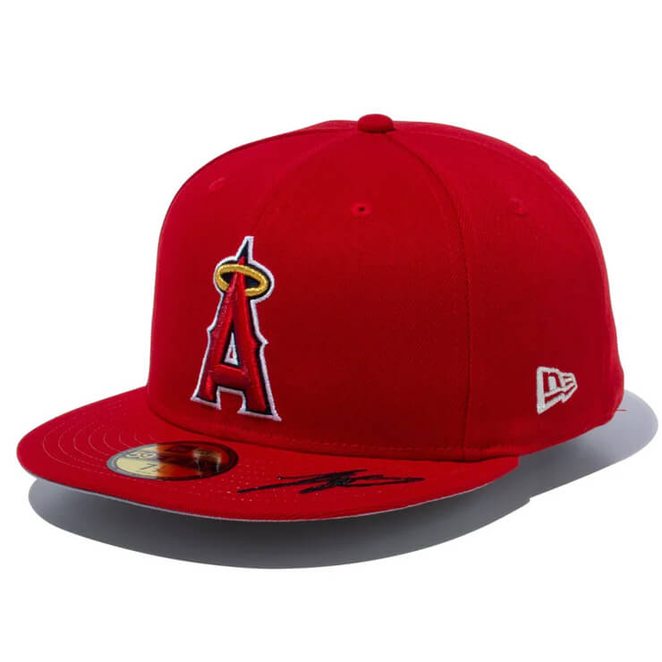 ニューエラ NEW ERA 大谷翔平 MVP＆ホームラン王獲得記念 キャップ ロサンゼルス・エンゼルス 59FIFTY 5950 大人 一般  14339797 平つば メンズ レディース ユニセックス メジャーリーグ 野球帽 帽子 スポーツキャップ ベースボールキャップ ぼうし 大谷 グッズ  あす楽