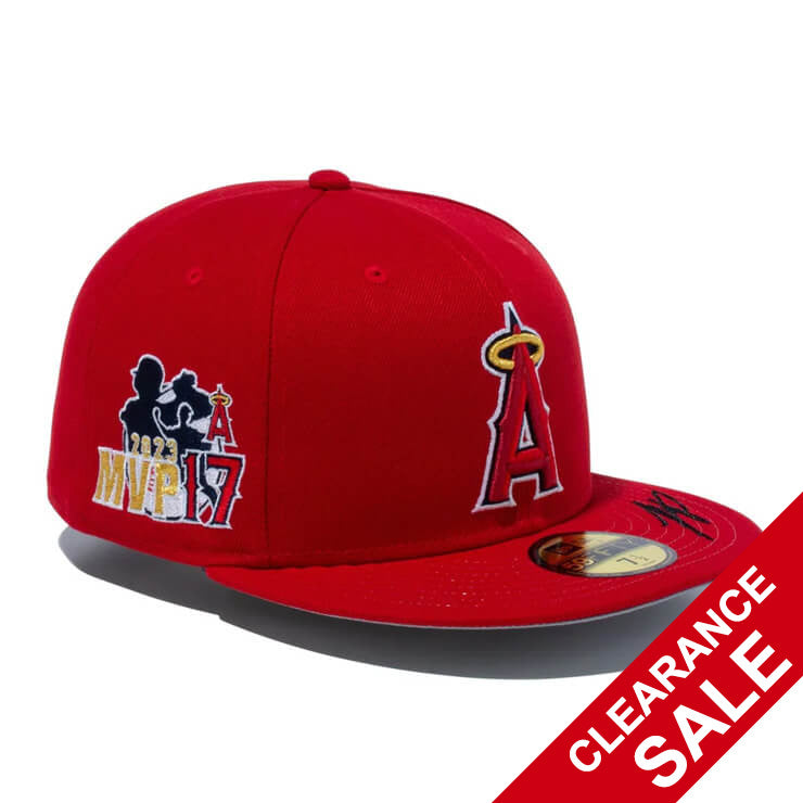 ニューエラ NEW ERA 大谷翔平 MVP＆ホームラン王獲得記念 キャップ ロサンゼルス・エンゼルス 59FIFTY 5950 大人 一般 14339797 平つば メンズ レディース ユニセックス メジャーリーグ 野球帽 帽子 スポーツキャップ ベースボールキャップ ぼうし 大谷 グッズ あす楽