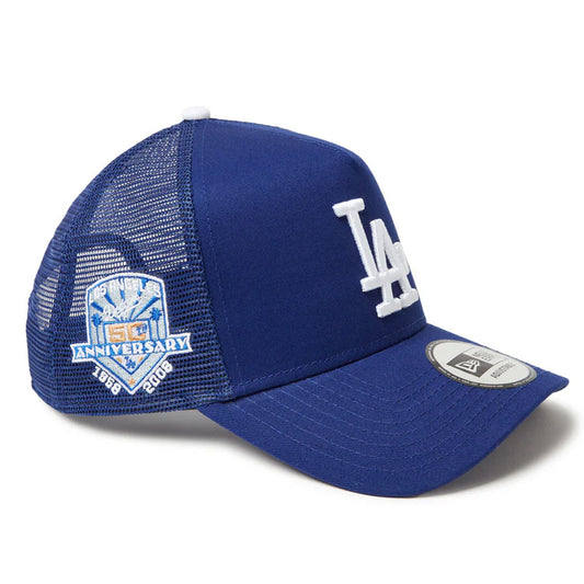 ニューエラ NEW ERA ロサンゼルス・ドジャース キャップ LA 9FORTY A-Frame トラッカー MLB Side Patch メンズ レディース ユニセックス 14388607 MLB メジャーリーグ 野球帽 帽子 スポーツキャップ ベースボールキャップ ぼうし