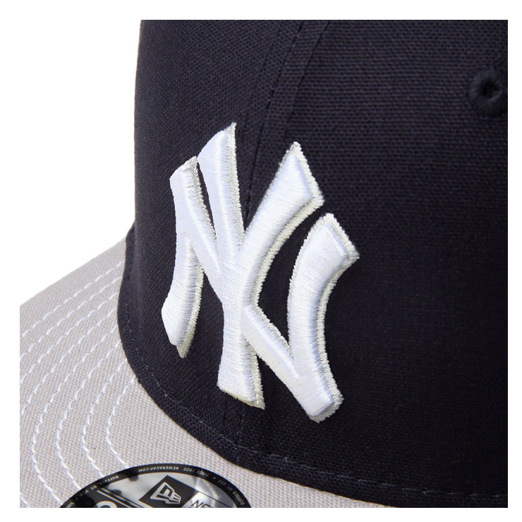 ニューエラ NEW ERA ニューヨーク・ヤンキース ジュニア用 キャップ LA Youth 9FIFTY 950 Duck Canvas 14392002 こども 子供 子ども キッズ Jr メジャーリーグ 野球帽 帽子 スポーツキャップ ベースボールキャップ ぼうし