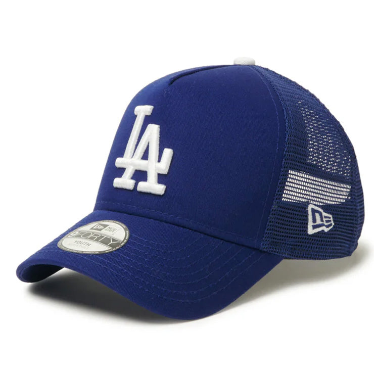 ニューエラ NEW ERA ロサンゼルス・ドジャース ジュニア用 キャップ LA 9FORTY A-Frame トラッカー MLB Trucker Cap こども 子ども キッズ 小学生 14392032 MLB メジャーリーグ 野球帽 帽子 スポーツキャップ ベースボールキャップ ぼうし
