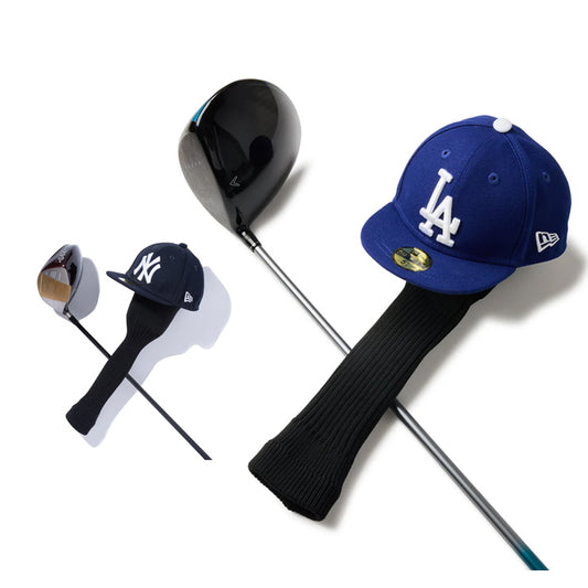 ニューエラ NEW ERA ゴルフ MLB ヘッドカバー ドライバー用 ドジャース ヤンキース キャップ型 14393708 14518209 メジャーリーグ ゴルフクラブ カバー GOLF 野球 かっこいい かわいい ぼうし