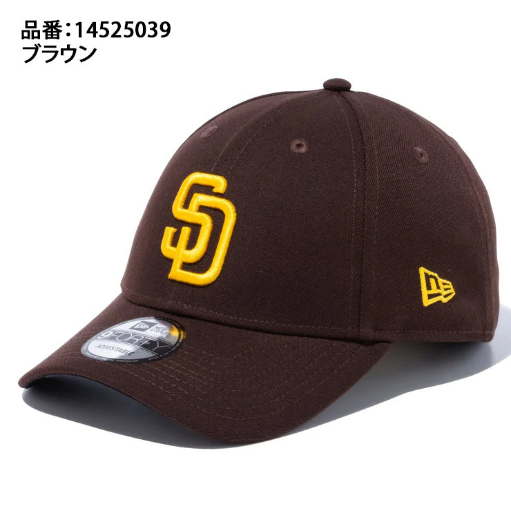 ニューエラ NEW ERA MLB サンディエゴ・パドレス キャップ 9FORTY 940 ネイビー メンズ ユニセックス 14525039 メジャーリーグ 野球帽 帽子 スポーツキャップ ベースボールキャップ ぼうし