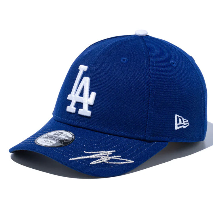 ニューエラ NEW ERA 大谷翔平 サイン刺繍入り ロサンゼルス・ドジャース ジュニア用 キャップ Youth 9FORTY 940 MLB Signature 14517895 14517896 小学生 こども Jr キッズ 子供 大谷 グッズ メジャーリーグ 野球帽 帽子 スポーツキャップ ベースボールキャップ