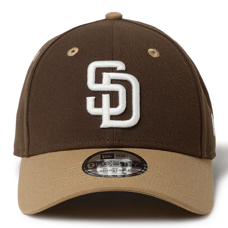 ニューエラ NEW ERA サンディエゴ・パドレス キャップ SD 9FORTY 2-Tone Woven Label メンズ レディース ユニセックス 大人 14667826 MLB メジャーリーグ 野球帽 帽子 スポーツキャップ ベースボールキャップ ぼうし