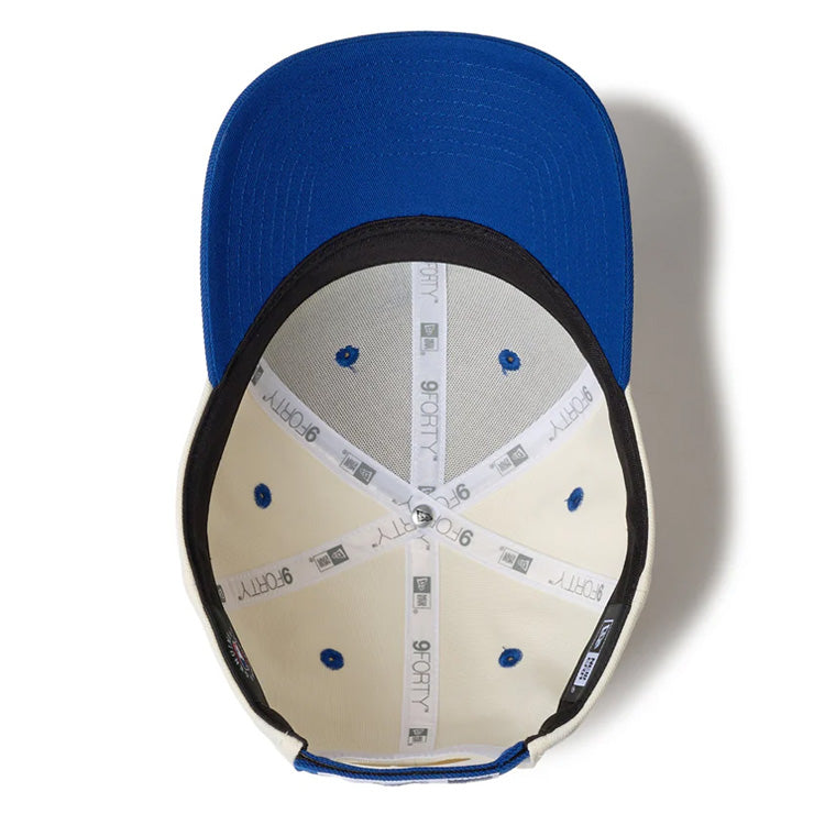 ニューエラ NEW ERA ロサンゼルス・ドジャース キャップ LA 9FORTY 2-Tone Woven Label メンズ レディース ユニセックス 大人 14667830 MLB メジャーリーグ 野球帽 帽子 スポーツキャップ ベースボールキャップ ぼうし