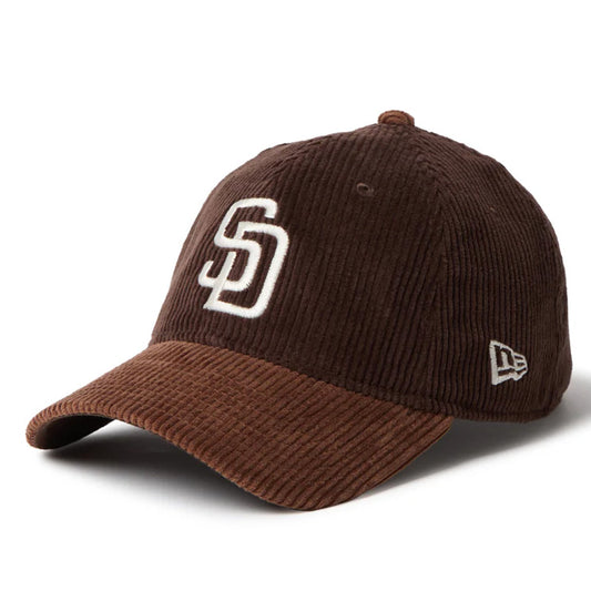ニューエラ NEW ERA サンディエゴ・パドレス キャップ SD 920 9TWENTY Corduroy コーデュロイ メンズ レディース ユニセックス 14668027 MLB メジャーリーグ 野球帽 帽子 スポーツキャップ ベースボールキャップ ぼうし