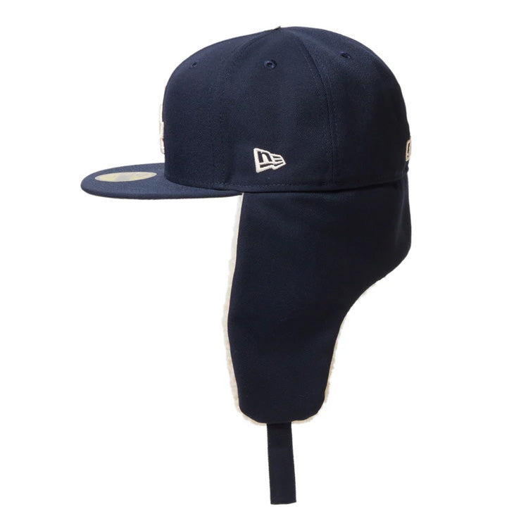 ニューエラ NEW ERA ロサンゼルス・ドジャース ドッグイヤー キャップ 耳当て付き LA 59FIFTY 5950 Dog Ear メンズ レディース ユニセックス 大人 一般 14668177 冬用 防寒 MLB メジャーリーグ 野球帽 帽子 スポーツキャップ ベースボールキャップ ぼうし
