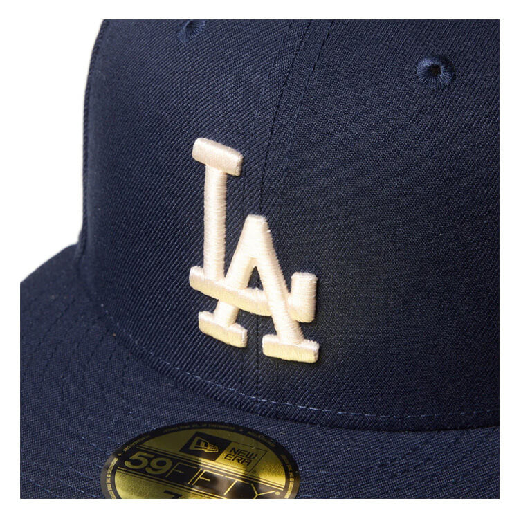 ニューエラ NEW ERA ロサンゼルス・ドジャース ドッグイヤー キャップ 耳当て付き LA 59FIFTY 5950 Dog Ear メンズ レディース ユニセックス 大人 一般 14668177 冬用 防寒 MLB メジャーリーグ 野球帽 帽子 スポーツキャップ ベースボールキャップ ぼうし