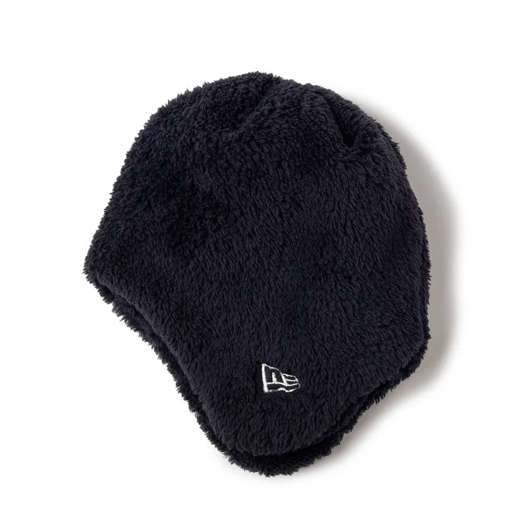 ニューエラ NEW ERA キッズ用 ニット帽 耳当て付き ビーニー Kid’s イヤーフラップ ビーニー ミンクフリース 防寒 冬 14668889 ニットキャップ ジュニア 少年 子ども こども 子供 小学生 キッズ 帽子 ぼうし