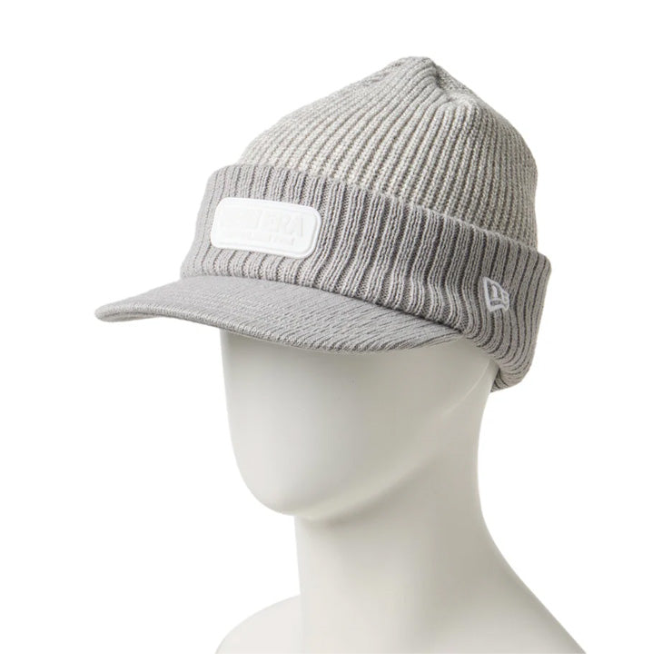 ニューエラ NEW ERA ゴルフ バイザーニットキャップ つば付き ニット帽 メンズ レディース ユニセックス 防寒 冬 14669030 14669031 ゴルフキャップ テニス アウトドア 大人 一般 帽子 ぼうし