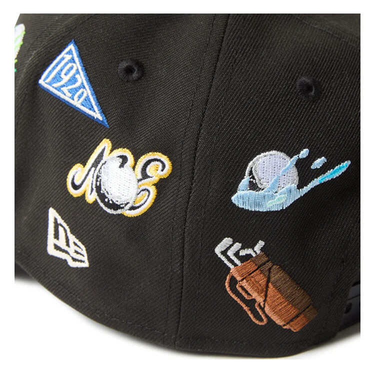 NEWERA GOLF Bandana All Over ブラック Mサイズ NEWERA GOLF Bandana All Over ブラック Mサイズ NEWERA GOLF