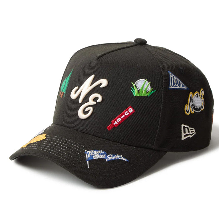 ニューエラ NEW ERA キャップ ゴルフ 9FORTY A-Frame Golf Allover メンズ レディース ユニセックス 14669125 ゴルフキャップ テニス アウトドア ベースボールキャップ 野球帽 大人 一般 帽子 ぼうし